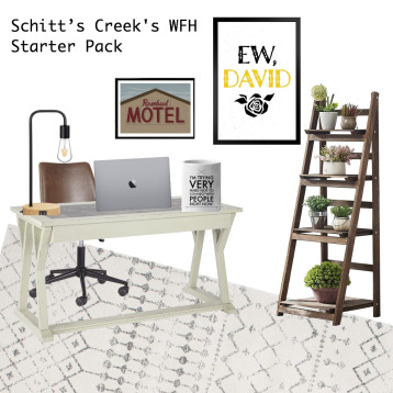 schitts creek wfh starter pack